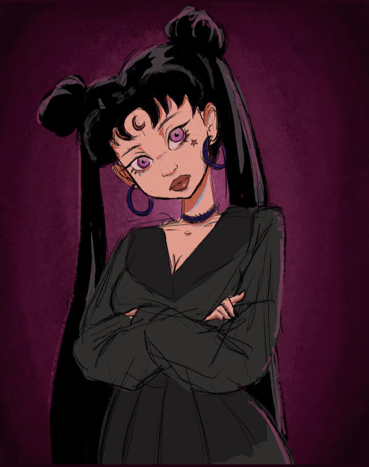 Goth Sailor Moon